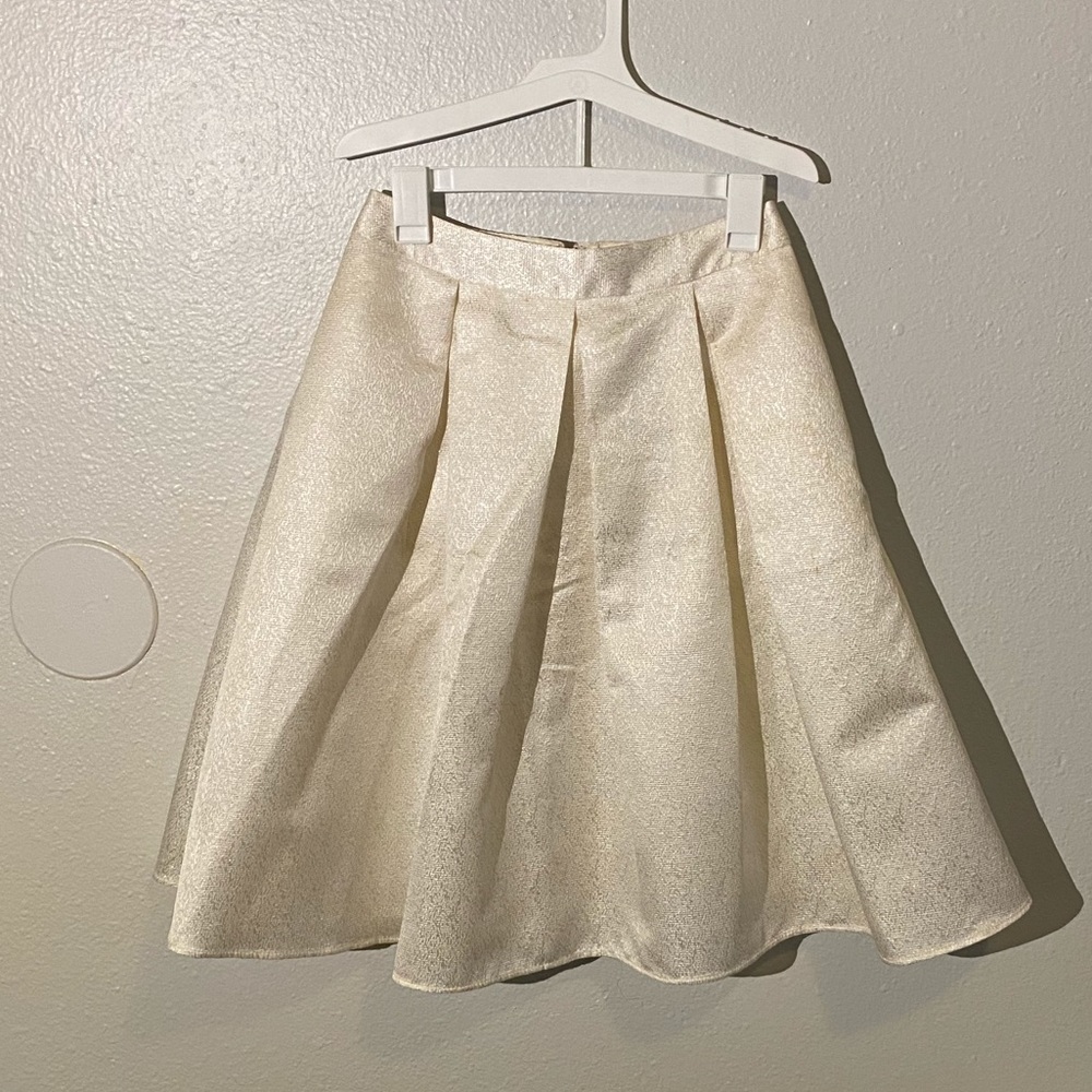 White skirt
